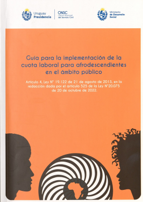 Guía para la implementación de la cuota laboral para afrodescendientes en el ámbito público