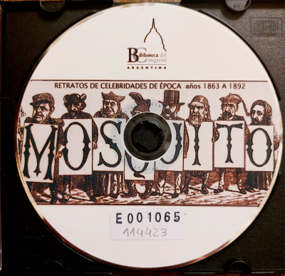 Mosquito : retratos de celebridades de época : años 1863 a 1892