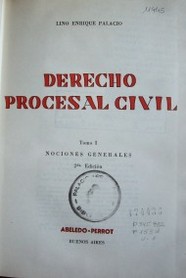 Derecho Procesal Civil