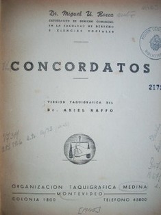 Concordatos