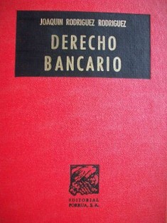 Derecho bancario