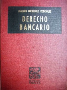 Derecho bancario