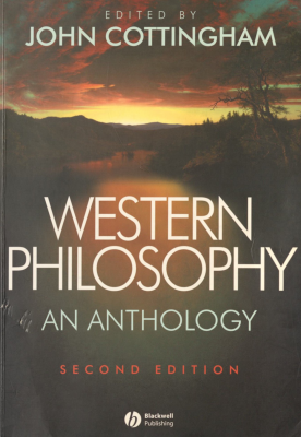 Western philosophy : an anthology