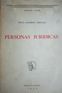 Personas jurídicas