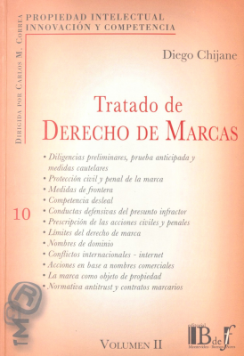 Tratado de derecho de marcas. v.2