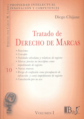 Tratado de derecho de marcas. v.1