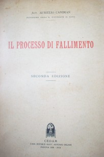 Il processo di fallimento