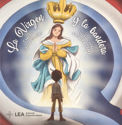 La virgen y la bandera