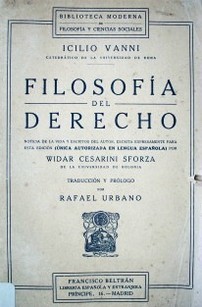 Filosofía del derecho