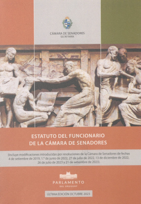 Estatuto del funcionario de la Camara de Senadores : aprobado en sesión de la Cámara de Senadores de fecha 14 de agosto de 2019