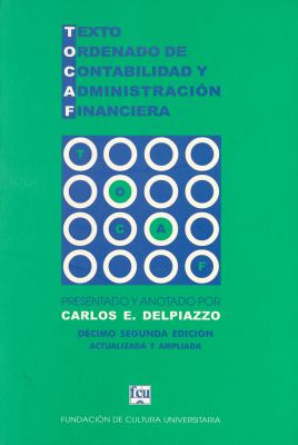 TOCAF : Texto ordenado de contabilidad y administración financiera