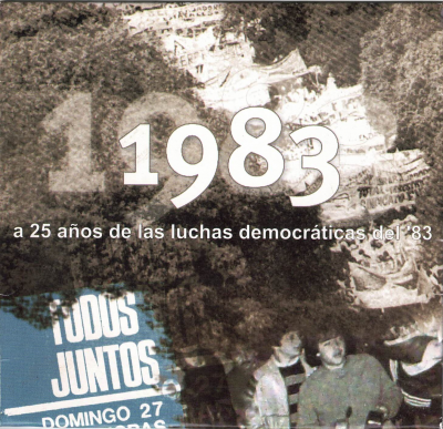 1983 : a 25 años de las luchas democráticas del '83