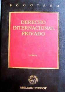 Derecho Internacional Privado