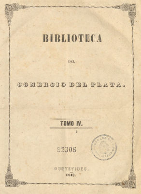 Biblioteca del Comercio del Plata. v.4