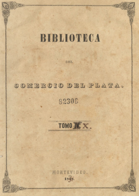 Biblioteca del Comercio del Plata. v.10