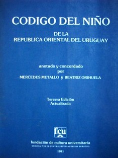 Código del Niño de la República Oriental del Uruguay