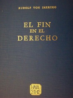 El fin en el Derecho