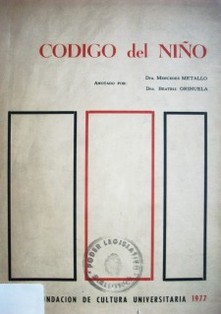 Código del Niño