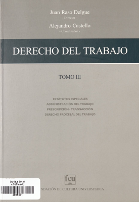 Derecho del Trabajo. v.2