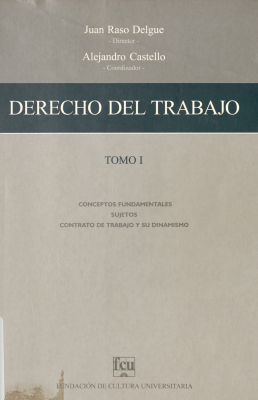 Derecho del Trabajo. v.1