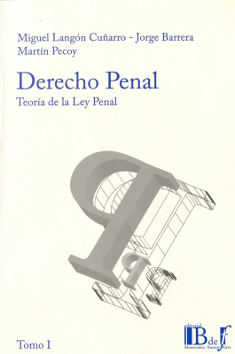 Derecho Penal. v.1 : teoría de la Ley Penal