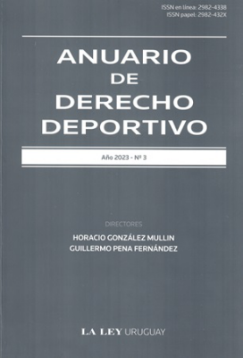 Anuario de Derecho Deportivo, Año 2023 Nº3 - 2023