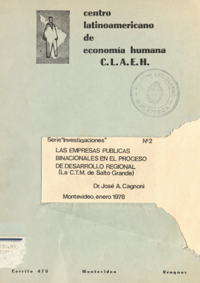 Las empresas públicas binacionales en el proceso de desarrollo regional : (la CTM de Salto Grande)