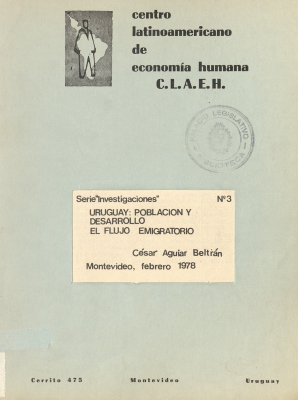 Uruguay: población y desarrollo : el flujo emigratorio