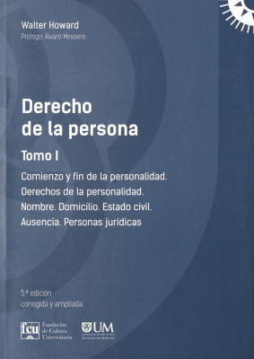 Derecho de la persona. v.1