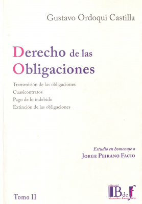 Derecho de las obligaciones. v.2