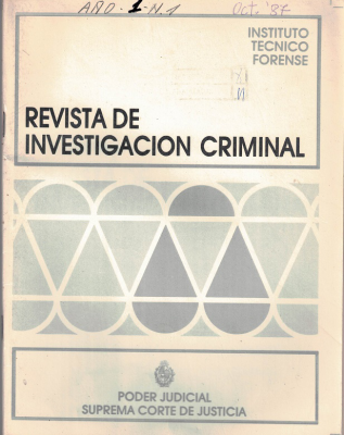 Revista de Investigación Criminal