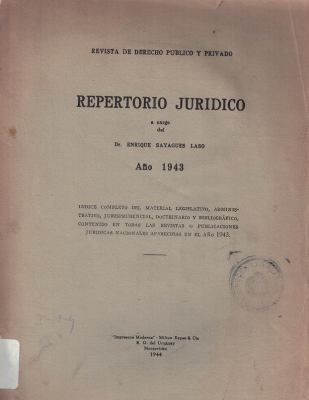 Repertorio Jurídico