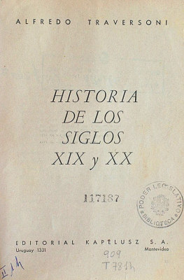 Historia de los siglos XIX y XX