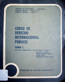 Curso de Derecho Internacional Público