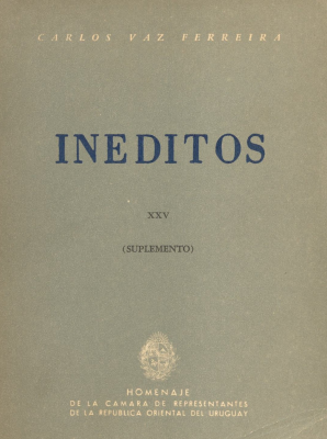 Inéditos : (suplemento). Suplemento 6