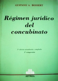 Régimen jurídico del concubinato