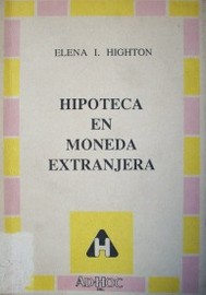 Hipoteca en moneda extranjera