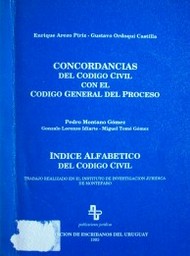 Concordancias del Código Civil con el Código General del Proceso