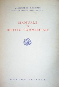 Manuale di diritto commerciale