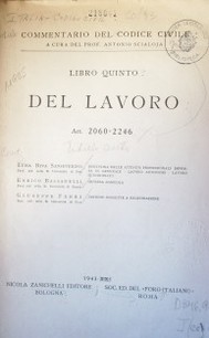 Commentario del Codice Civile