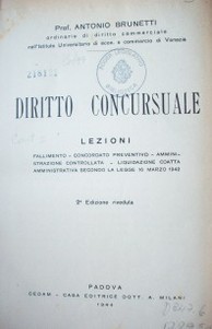 Diritto concursuale