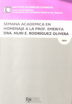 Semana Académica en Homenaje a la Prof. Emérita Dra. Nuri E. Rodríguez Olivera