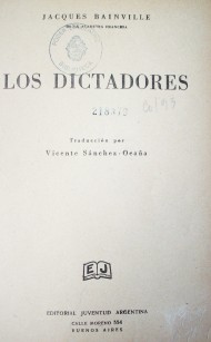 Los dictadores