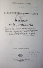 Derecho Procesal Constitucional