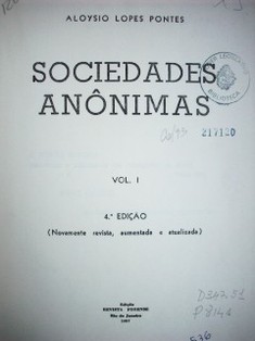 Sociedades anônimas