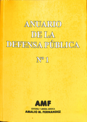 Anuario de defensa pública