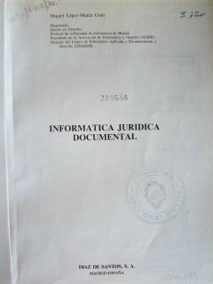 Informática jurídica documental
