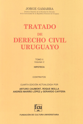Tratado de Derecho Civil Uruguayo. T.II v.2