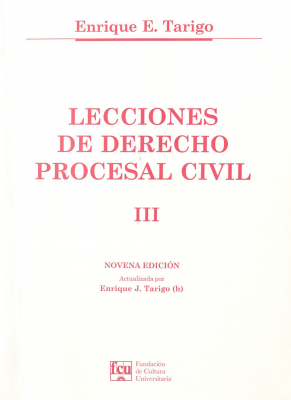 Lecciones de derecho procesal civil. v.3