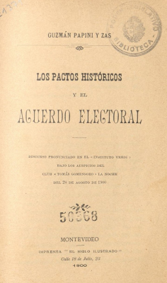 Los pactos históricos y el acuerdo electoral